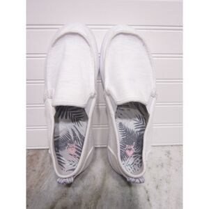 Reef Women's Cushion Coast Autumn Slip On White Casual Shoes Size 10